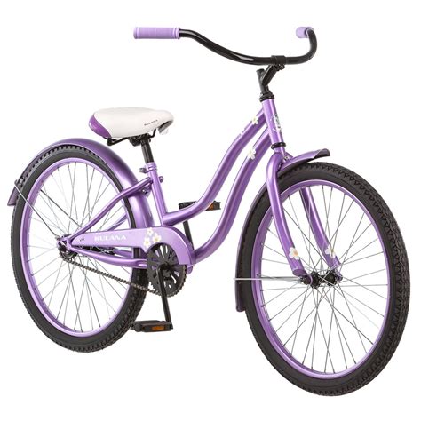 Pc 24 Girls Cruiser Kulana Hiku Purple Kids Bikes Fitness