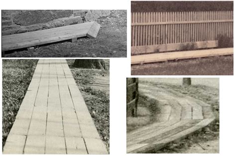 Muddy River Musings The Long History Of Wooden Sidewalks In Brookline