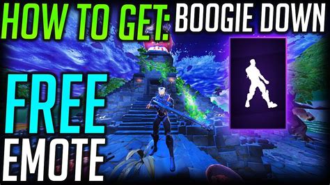 Fortnite How To Get Boogie Down Free Emote Activate Two Factor