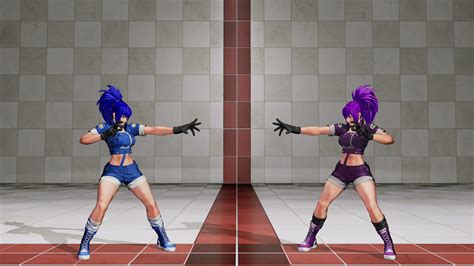 Leona Hair Color The King Of Fighters Xv Mods