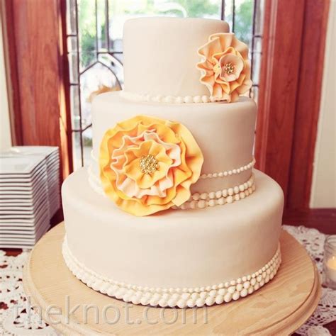 Peach Rosette Cake Beautiful Wedding Cakes Amazing Wedding Cakes