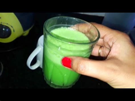 Green juices recipes for diabetics. How to make bitter gourd juice Recipe for Diabetes - YouTube