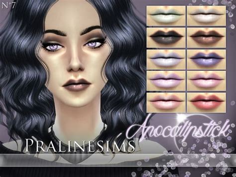 Apocalipstick By Pralinesims At Tsr Sims 4 Updates Sims Makeup