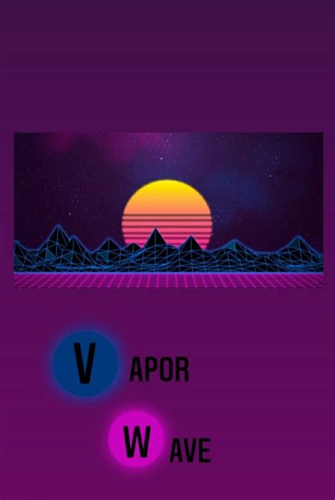 Vapers Wave Bright Colors Pink Blue Aesthetic Custom Iphone Wallpaper