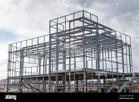 Building Metal Structure Or Building Skeleton Or Building Shell Or