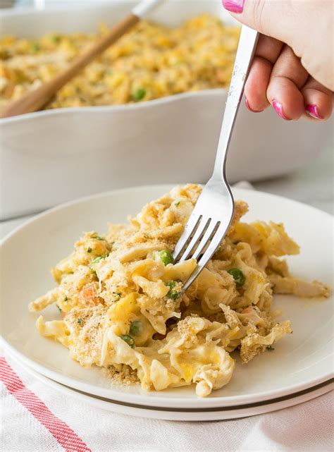 Easy Chicken Noodle Casserole I Wash You Dry