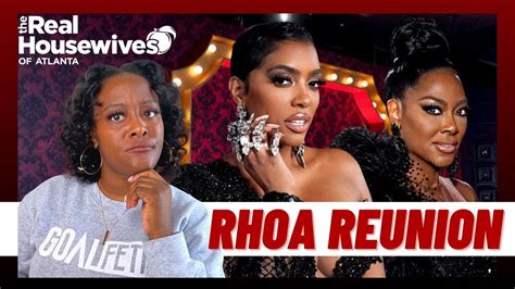 Rhoa The Real Housewives Of Atlanta Kenya Moore Vs Drew Sidora Porsha Williams Reunion