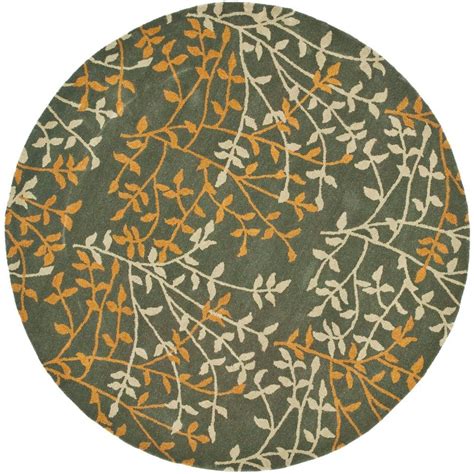 Check spelling or type a new query. Safavieh Soho Grey/Multi 6 ft. x 6 ft. Round Area Rug ...