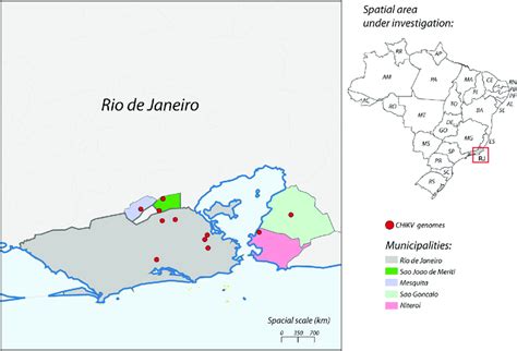 Map Of The State Of Rio De Janeiro The State Of Rio De Janeiro Is