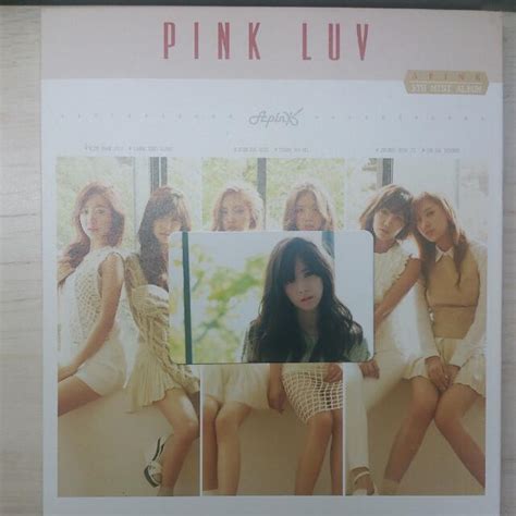 Pending Pink Luv Apink 5th Mini Album W Park Chorong Photocard Hobbies And Toys Memorabilia
