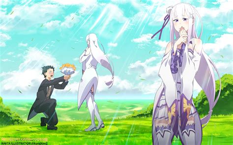2561x1440 2561x1440 Rezero Starting Life In Another World Wallpaper Collection