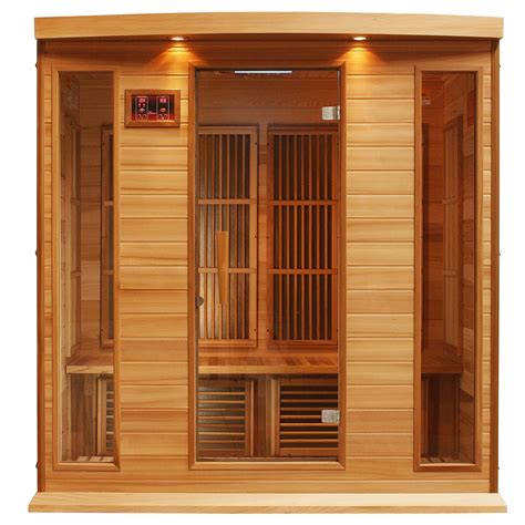 Maxxus 4 Person Carbon Far Infrared Sauna And Reviews Wayfair