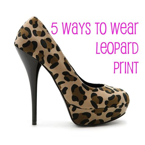 5 ways to wear leopard print fancy shoes crazy shoes high heel sneakers sneaker heels