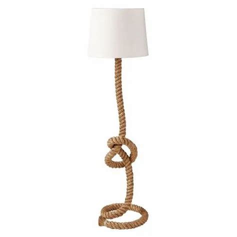 Handmade Twisted Jute Hemp Rope Table Lamp At Rs 1350 Led Light Table