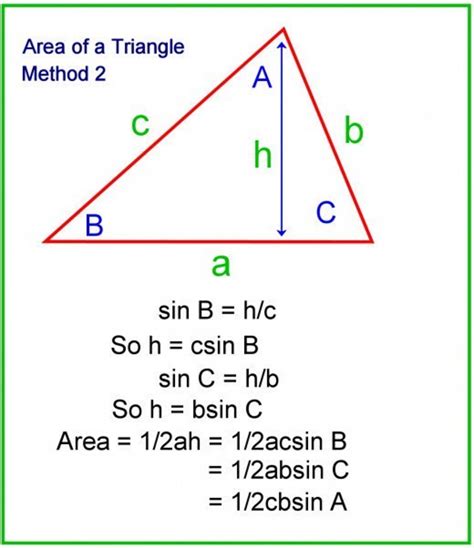 How Do You Calculate The Area For A Triangle Haiper