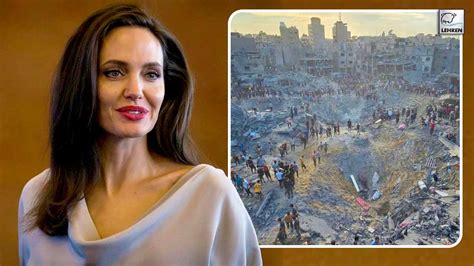 Angelina Jolie Denounces Israeli Airstrikes In Gaza As ‘deliberate