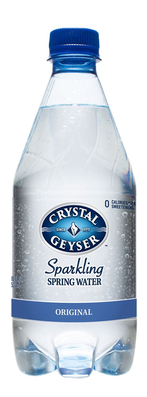 Crystal Geyser Sparkling Spring Water Original 18 Fl Oz 4 Ct