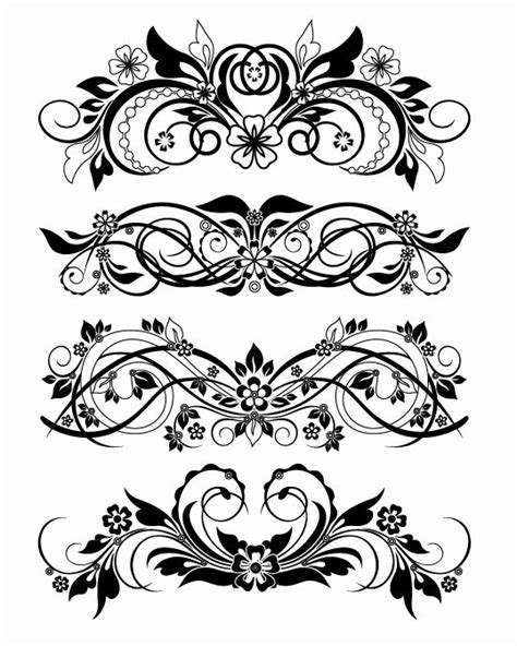 Floral Ornaments 26398 Free Eps Download 4 Vector