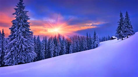 Winter Nature Wallpapers Top Free Winter Nature Backgrounds Wallpaperaccess Landscape