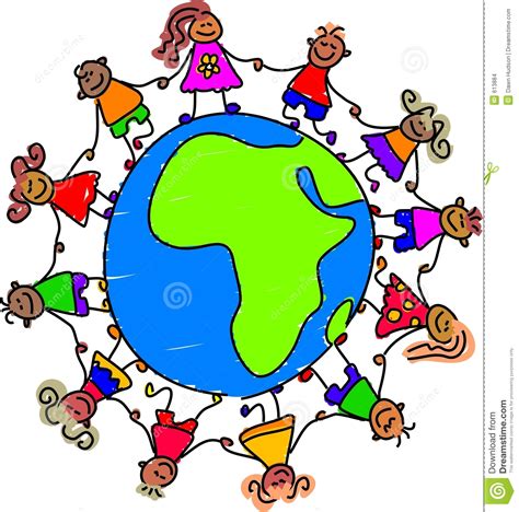 Kids Around The World Clipart Free Download On Clipartmag