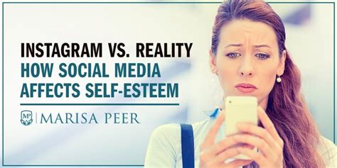 Instagram Vs Reality How Social Media Affects Self Esteem