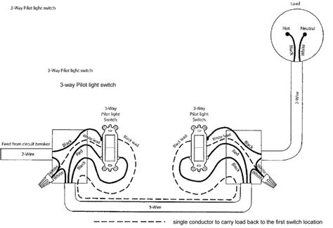 Switch With Pilot Light Wiring Diagram Leviton Light Switch Wiring