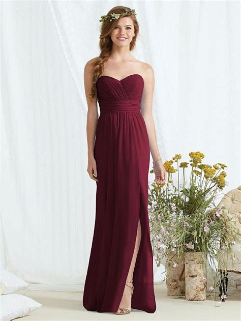 Burgundy Bridesmaid Dresses Make Your Fall Wedding Stand Out Burgundy