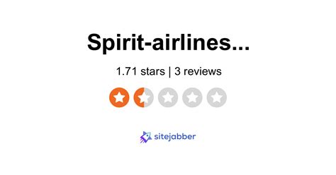 Spirit Airlines Reviews 3 Reviews Of Spirit Sitejabber
