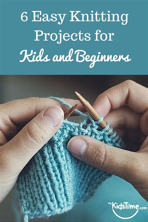 6 Easy Knitting Projects For Kids And Beginners