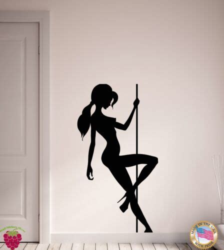 Wall Stickers Vinyl Decal Dance Striptease Hot Sexy Girl Woman Lingerie Z1004 682017258287 Ebay