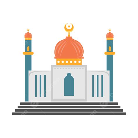 Mosques Clipart Transparent Png Hd Mosque Design With Colorful Element