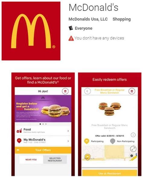 Mcdonald's for android, download free app. McDonald's Android App Free McDonalds Sandwich for ...