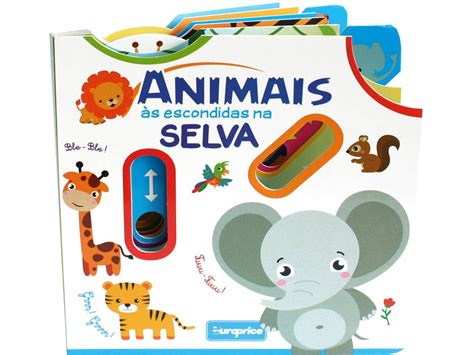 Livro Animais às escondidas na Selva de EUROPRICE Português Worten pt