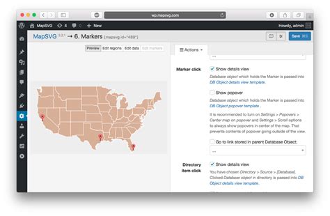 How To Create Interactive Map With Markers Pins In Wordpress Mapsvg
