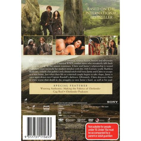 Outlander Season 1 Volume 2 Dvd Big W