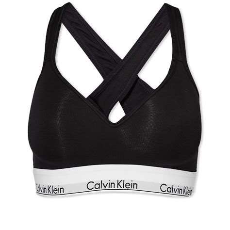 Calvin Klein Lift Bralette Black End It