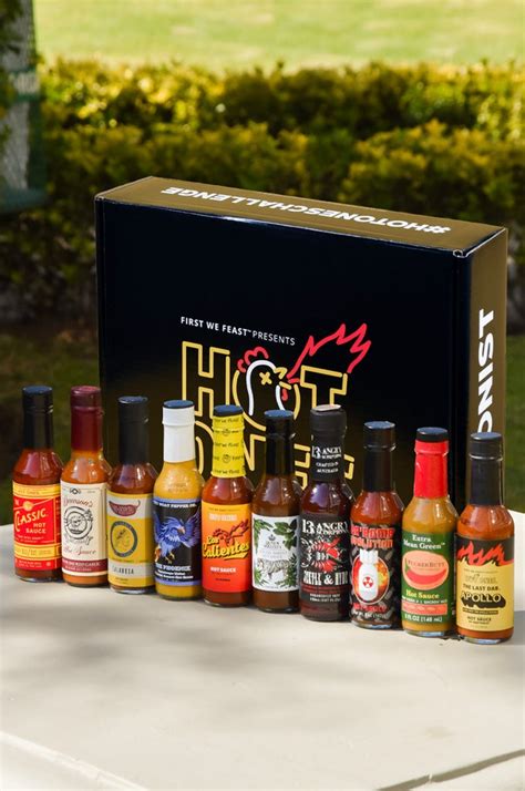 hot ones season 17 lineup hot sauces 5 fl oz 10 pack grocery and gourmet food