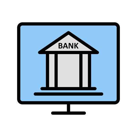 Internet Banking Vector Icon 289085 Vector Art At Vecteezy