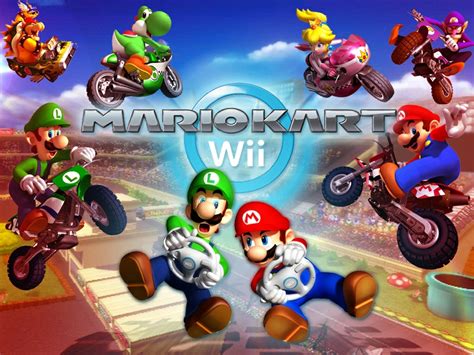 Free Download Awesome Cool Mario Kart Wii Video Games Mario Hd Desktop