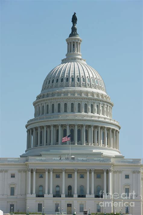 The United States Capitol Building Dome Photograph By Terry Moore