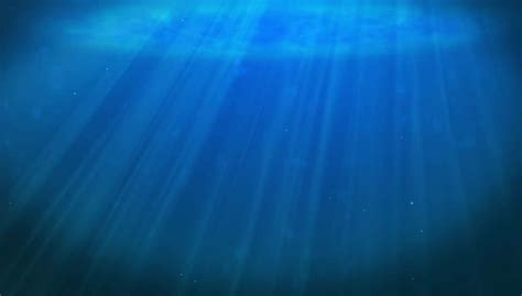 Free Underwater Ocean Light Rays Stock Video Footage