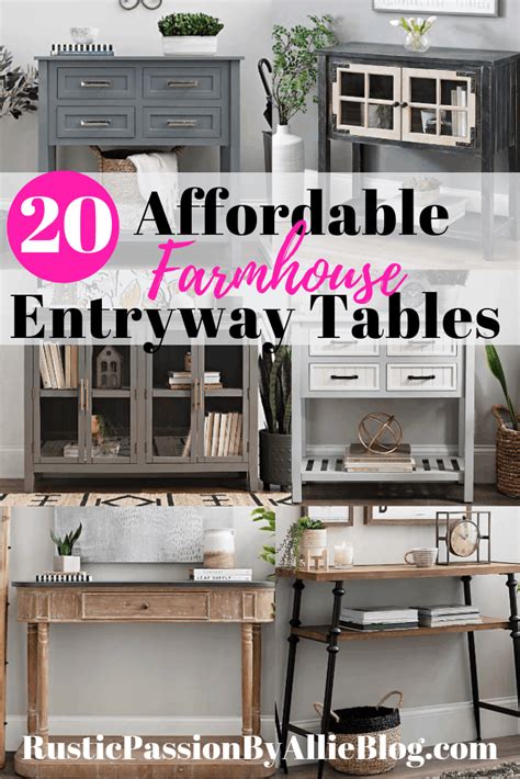 Find The Perfect Entryway Table Small Enough For Any Space Farmhouse