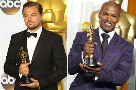 Jamie Foxx Happy Leonardo Dicaprio Won At The Oscars Because Hes An Honorary Black Dude
