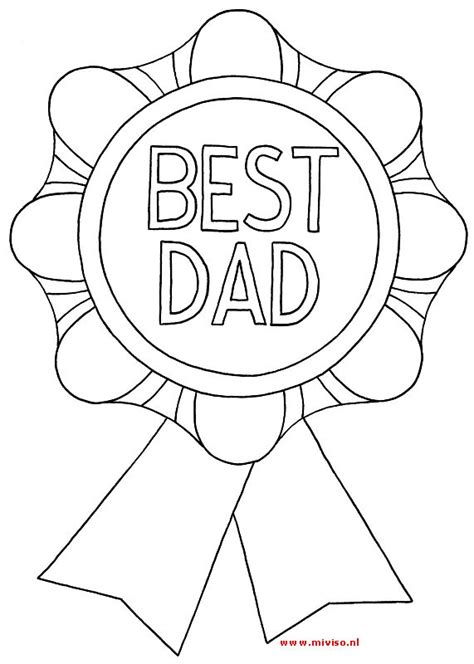 Hudtopics Best Dad Coloring Pages