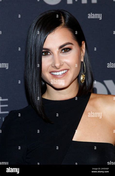 Megan Olivi On The Red Carpet During The The 66th Miss Universe Pageant