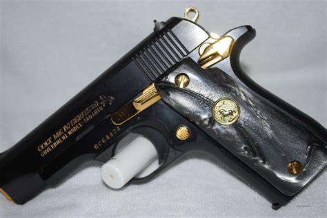 Custom Colt Government 380 Acp Pistol Customi For Sale