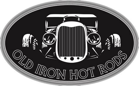 Logo For Old Iron Hot Rods Incbrooksville Fl Old Iron Hot Rods