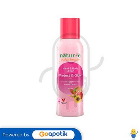 Natur E Active Beauty Hand And Body Lotion Protect And Glow 100 Ml Botol