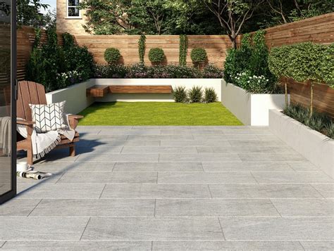 Outdoor Garden Tiles Design Slate Is Used On Walkways And Patios