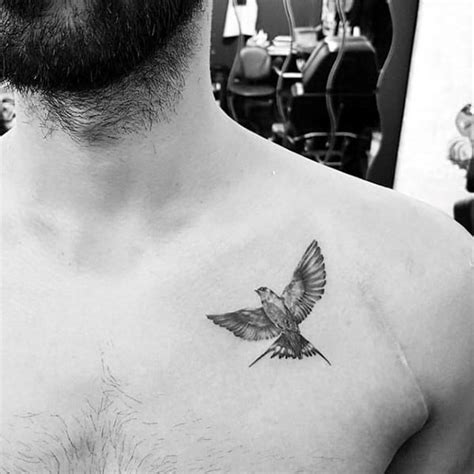 40 Small Chest Tattoos For Men Manly Ink Design Ideas